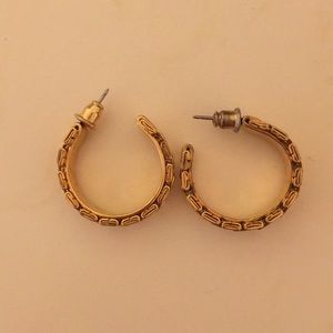 Hoop earrings
